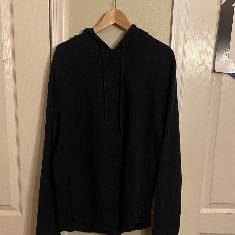 Vince Men's Black Hoodie